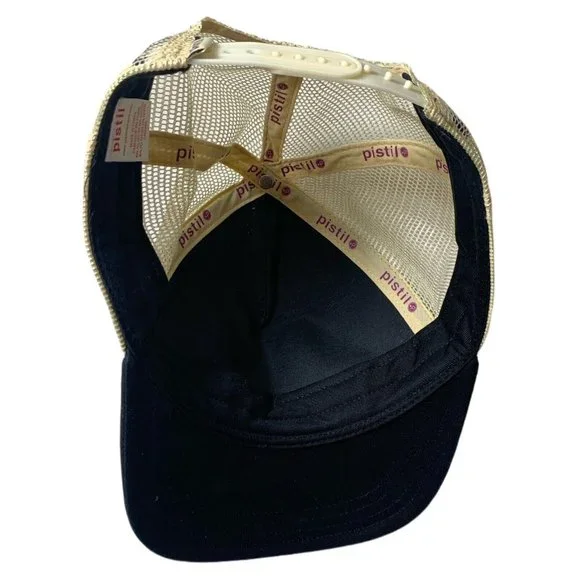 Lunar Women's Howling Wolf Truckers Snapback Hat Cap - Picture 4 of 5